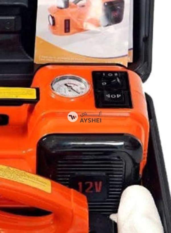 Generic 4-In-1 Electric Hydraulic Floor Jack Kit