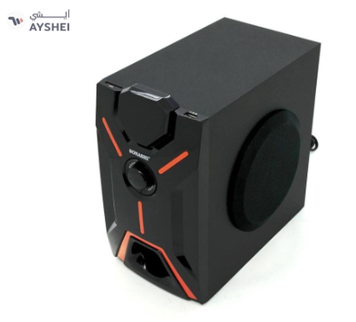 Sonashi 2.1 Channel Multimedia Bluetooth Speaker System With Remote Control Fm Radio-1-1