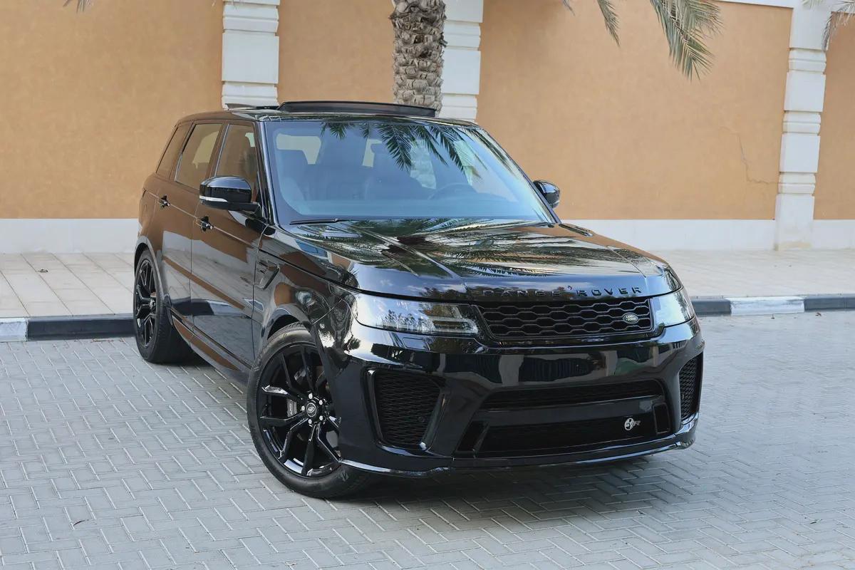 Range Rover Sport -2020-142000KM-GCC SPECS-EXCELLENT CONDITION SVR KIT at agency fix-0-0