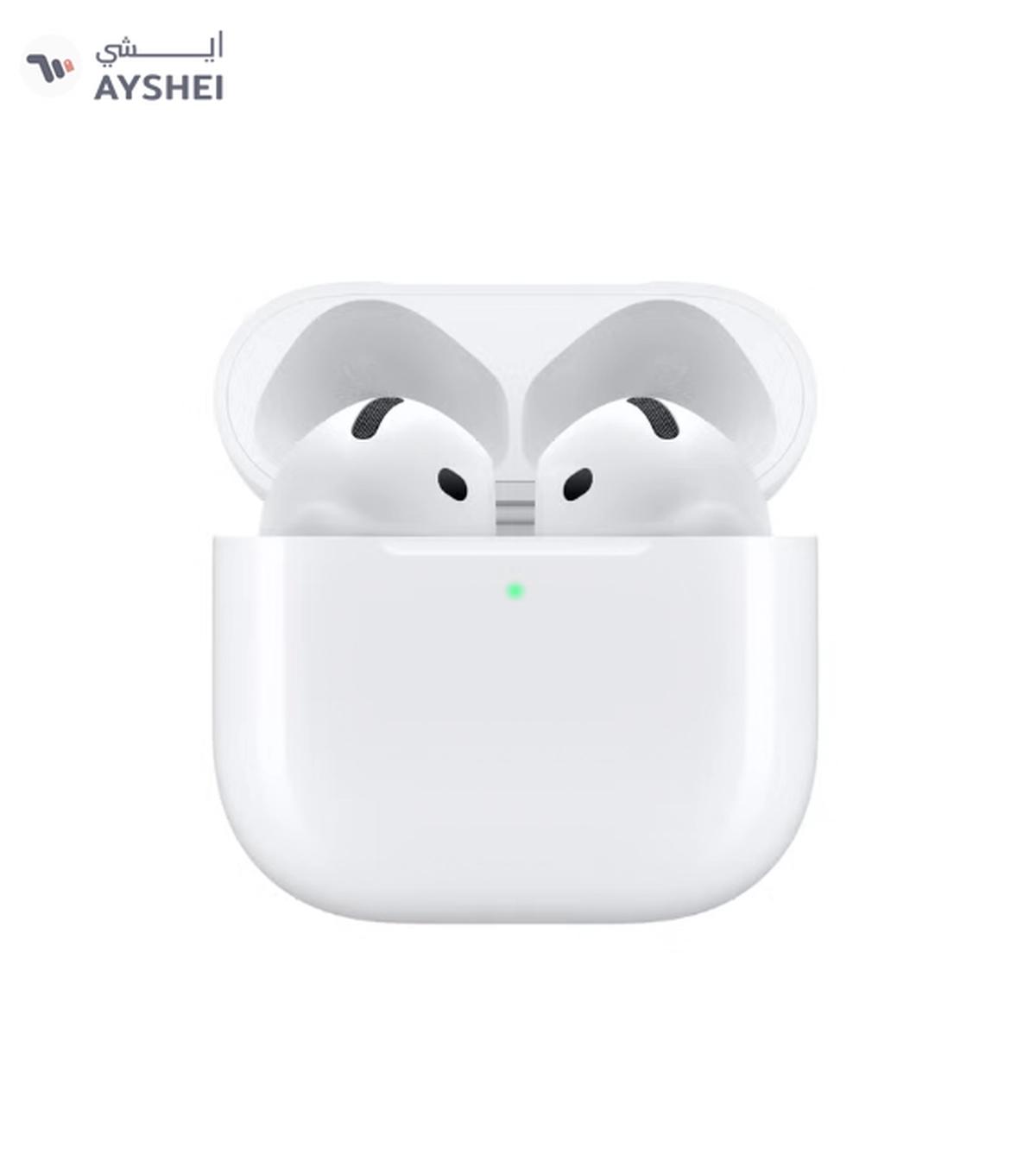 Apple AirPods 4 Wireless Earbuds, Bluetooth Headphones, Personalized Spatial Audio, Sweat and Water Resistant-1-portrait