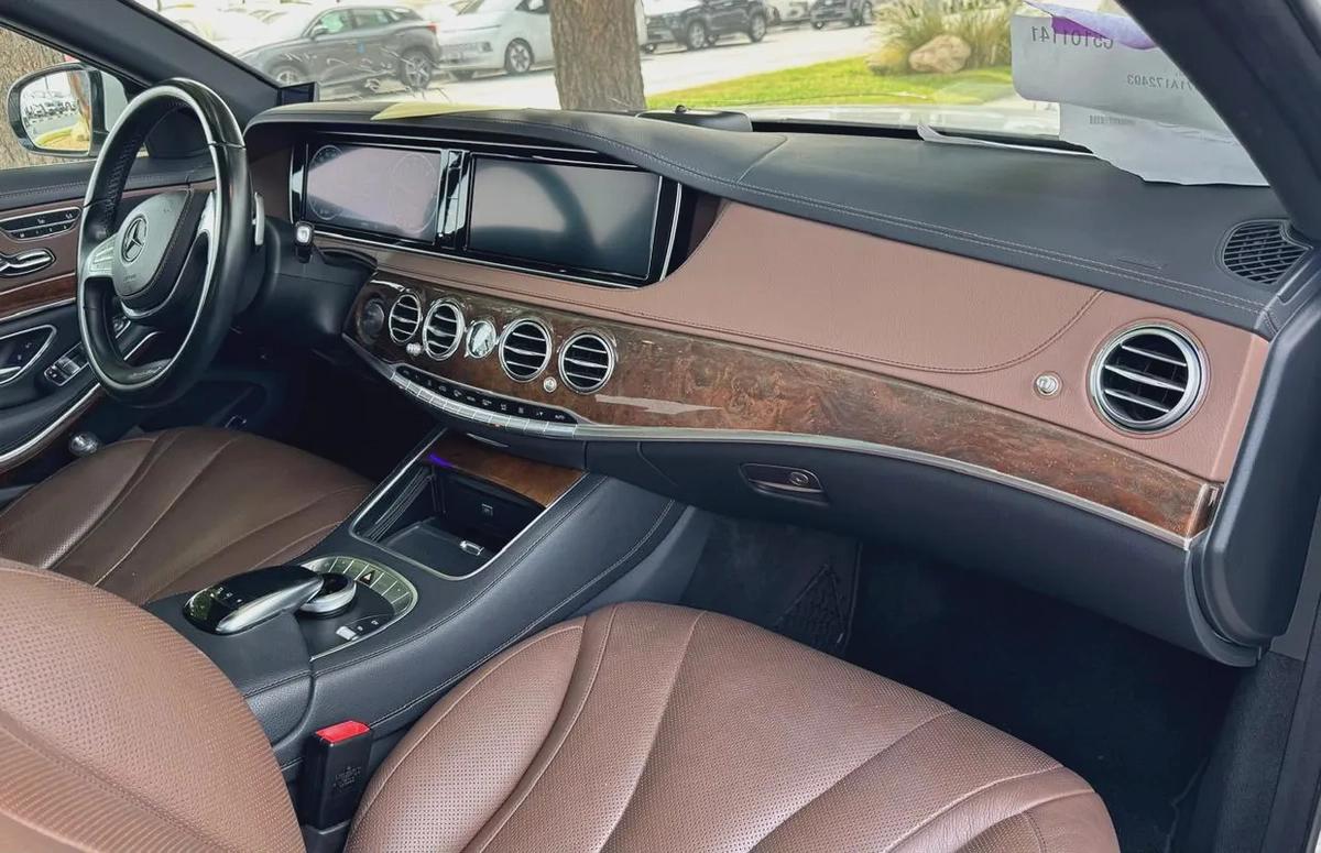 BENZ S400 H | 2015 | BROWN INTERIOR | JAPAN IMPORT | CLEAN TITLE |-15-15