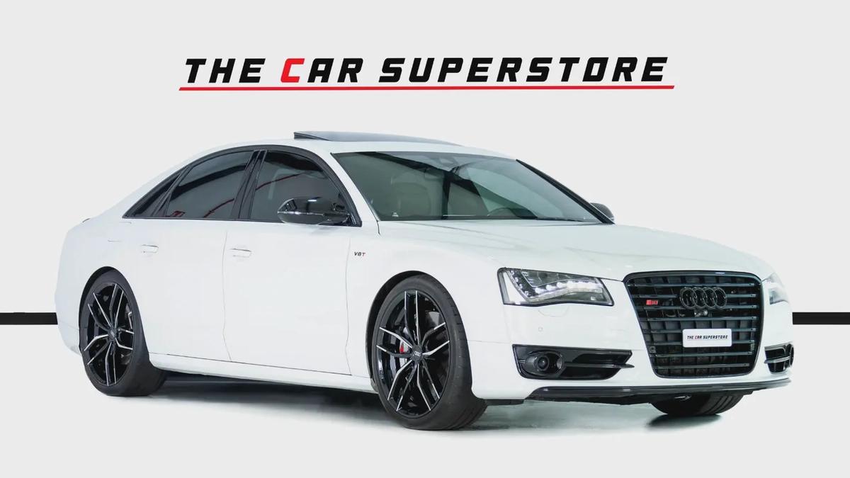 Audi S8-GCC-V8 Twin Turbo-AUDI Exclusive Interior Trim-22 Inch Rims-Very Well Maintained-1-1