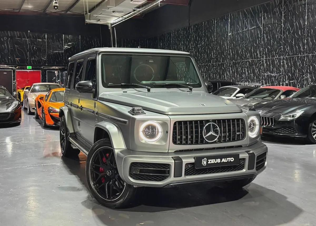 Mercedes-Benz G-Class 63 AMG 2021 Japanese specs for 585,000.00 AED-2-2