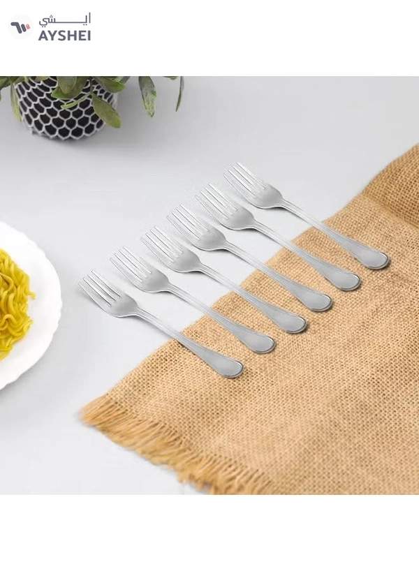 Delcasa DC3318 Cake Fork 6-Pieces