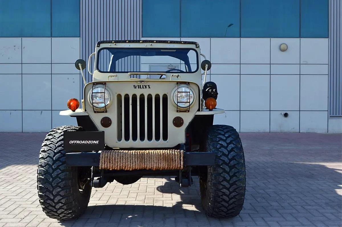 CLASSIC 1979 JEEP WRANGLER WILLYS EDITION - BEIGE-14-14