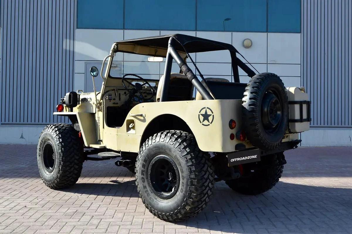 CLASSIC 1979 JEEP WRANGLER WILLYS EDITION - BEIGE-13-13
