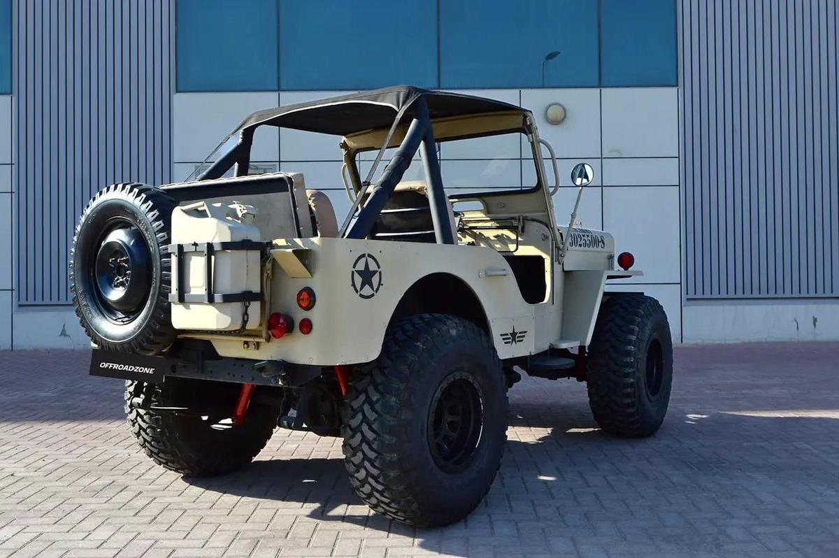CLASSIC 1979 JEEP WRANGLER WILLYS EDITION - BEIGE-11-11