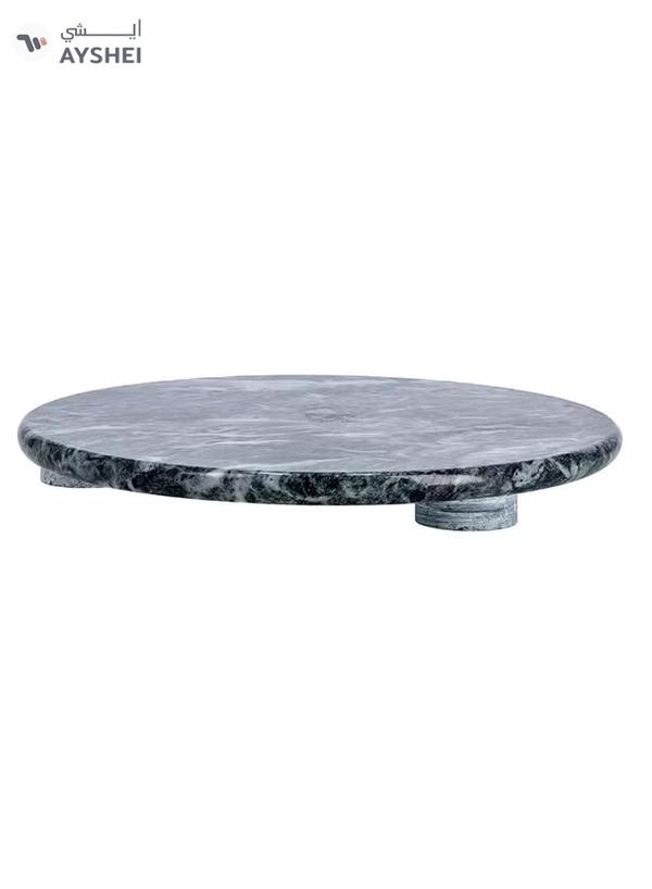 DELCASA 11Inch Marble Chapati Table DC2416 Premium Quality Kitchenware Marble Round Cutting 100% Natural Marble EcoFriendly Used In Home/Restaurant