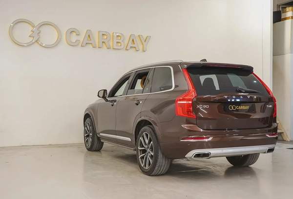 AED 1394 PM | VOLVO XC90 B6 INSCRIPTION 2018 | FULL AGENCY SERVICE HISTORY | 7- SEATER | 1 YEAR WRNT