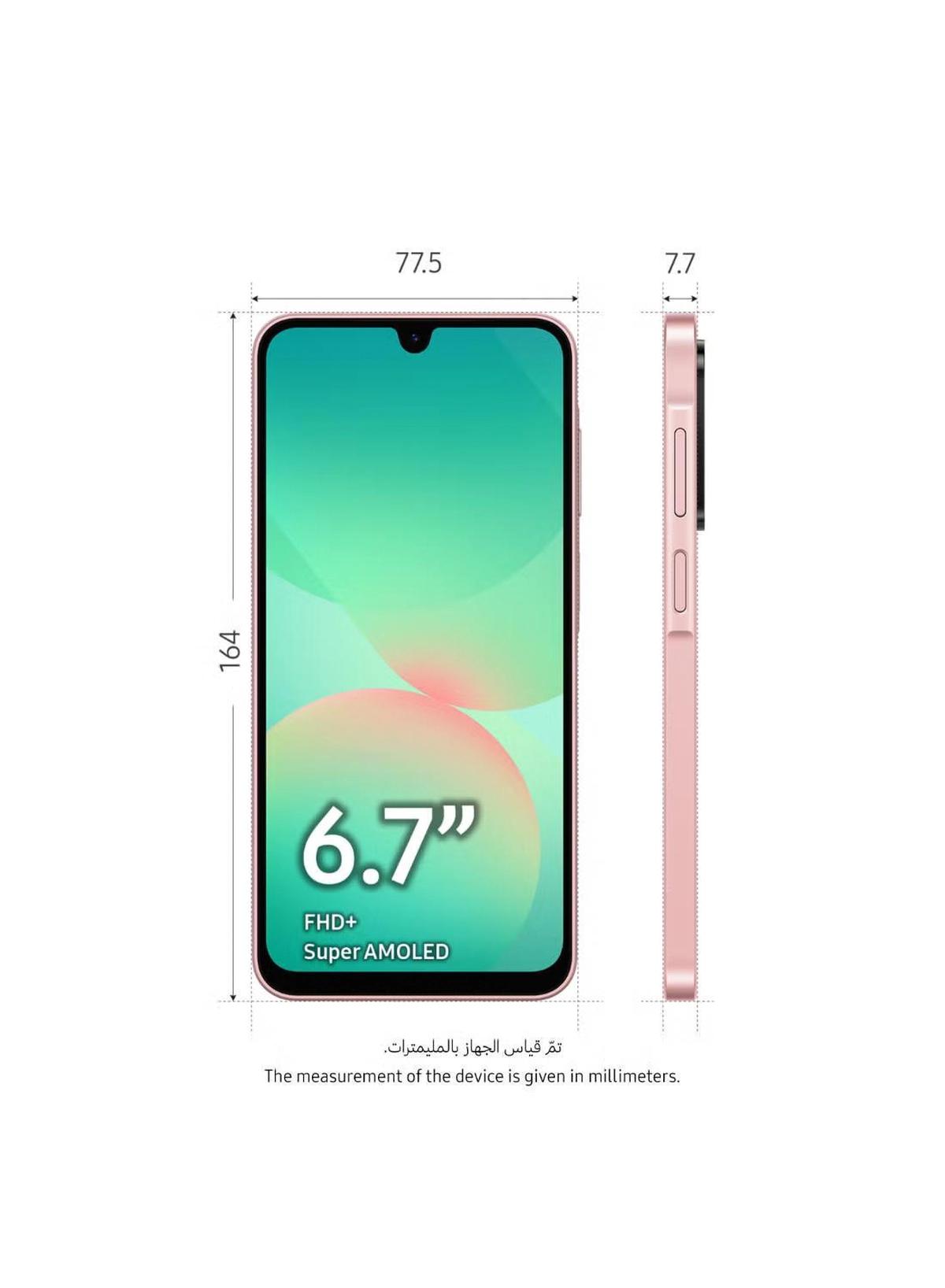 Samsung Galaxy A26 5G Dual SIM Peach Pink 8GB RAM 256GB-1-1
