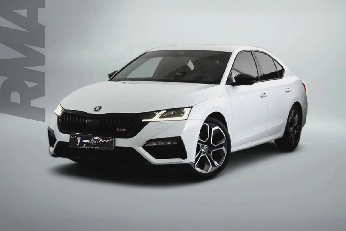 1,875 AED / months | 0% DP | 2022 Skoda Octavia VRS / Full Skoda Service History Warranty-0-0