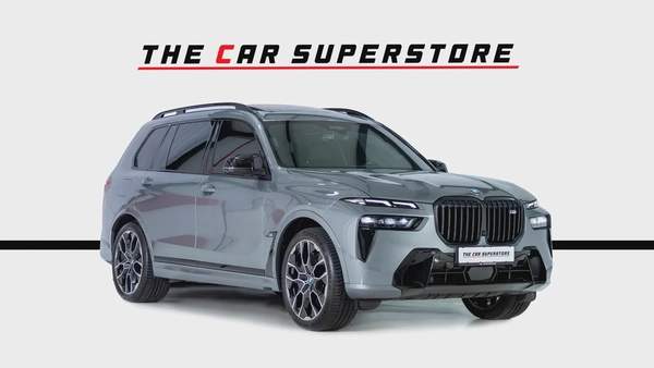 BMW X7 M60i M-Sport - Full Agency Service History - Full Option - GCC Specs