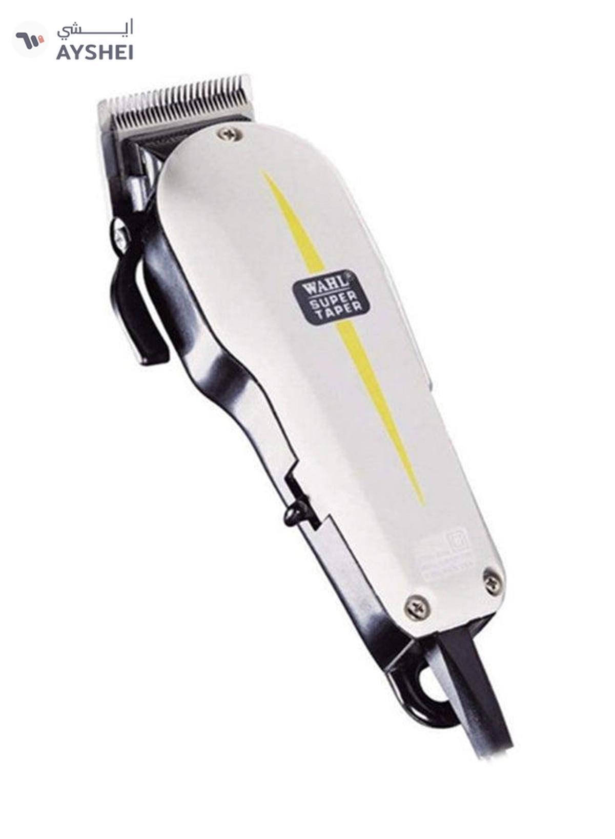 WAHL Corded Super Taper Hair Clipper Black/White/Yellow 8.1x19.8x25.4cm-0-portrait