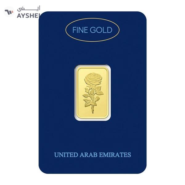 Dubai Gold 10 Grams Pure 999.9 Fine Gold Bar