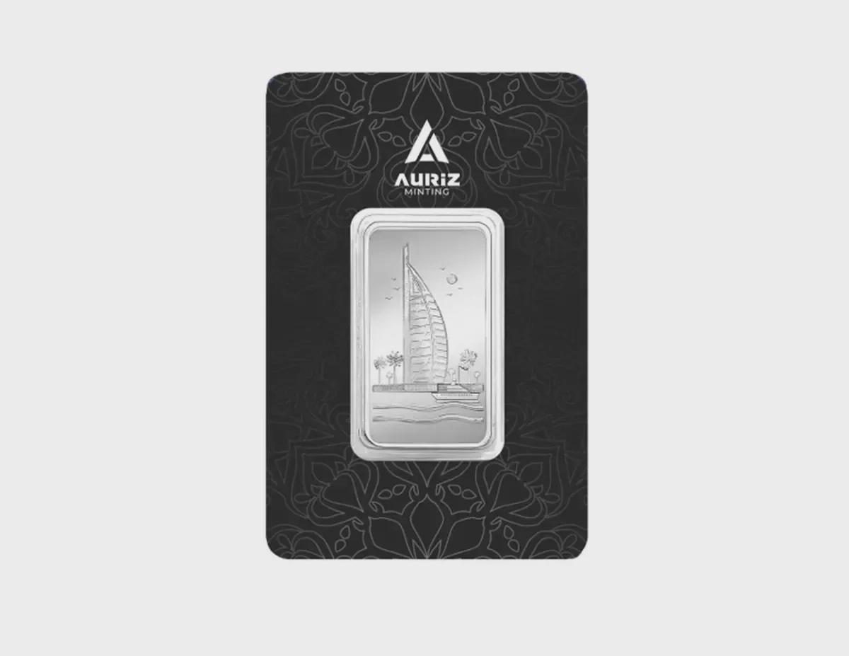 Auriz Mint 100g Fine Silver Bar-1-1
