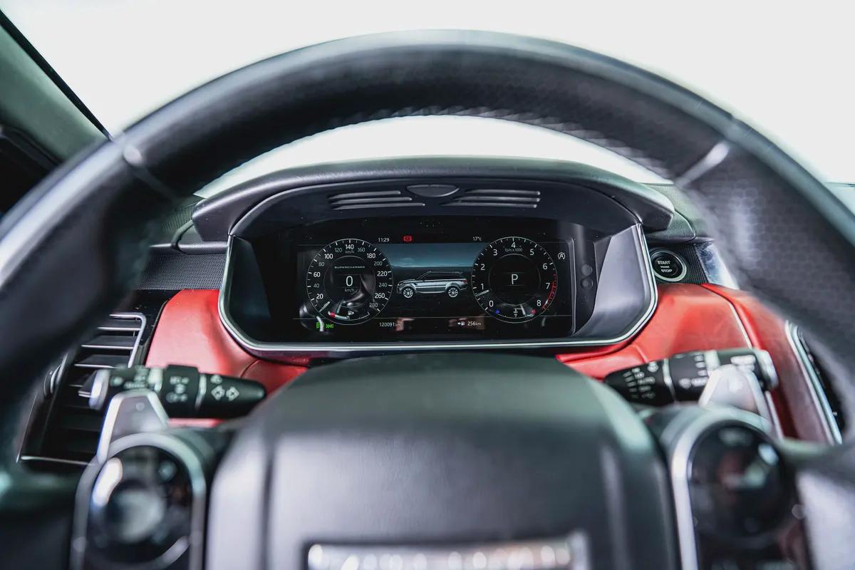 Range Rover Sport V8 Dynamic-GCC-22 Inch Rims-Black Contracting Roof-Red Interior-13-13