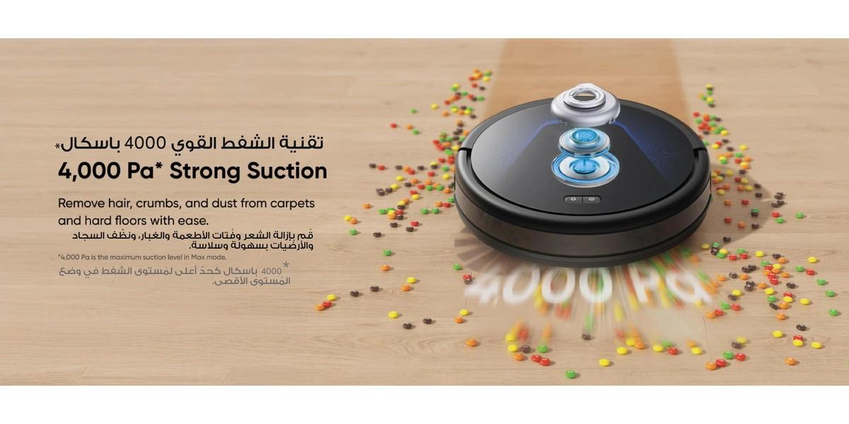 eufy G50 Hybrid Robot Vacuum with Mop, 4,000 Pa Strong Suction, Dynamic-6-6