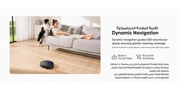 eufy G50 Hybrid Robot Vacuum with Mop, 4,000 Pa Strong Suction, Dynamic