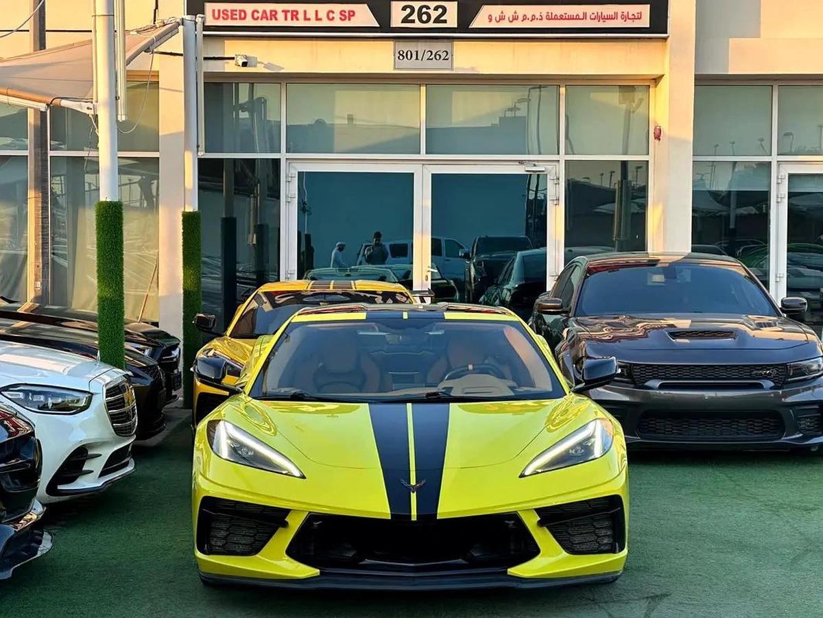 2021 Chevrolet Corvette C8 3LT - GCC Specs - Pristine Condition-9-9