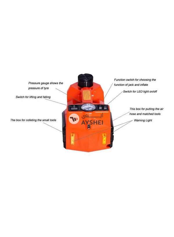 Generic Electric Car Jack With Air Compressor