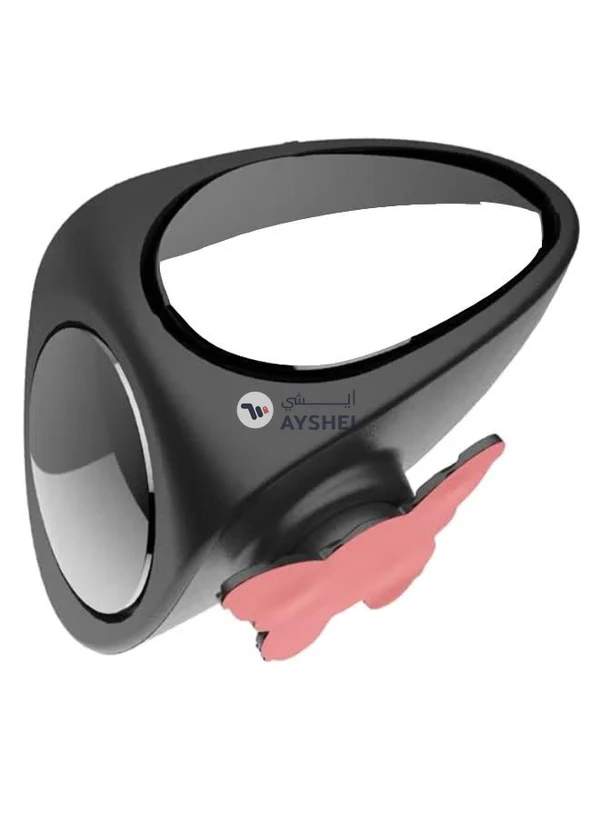Generic 2-In-1 Wide Angle Blind Spot Double Convex Rearview Mirror