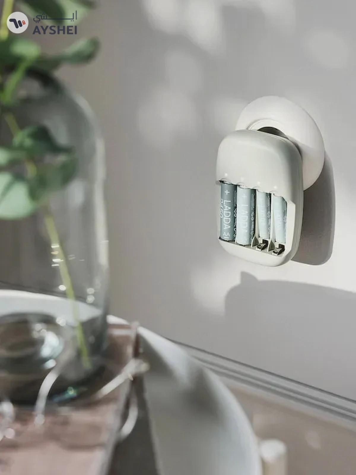 IKEA LADDA Rechargeable Battery: HR03 AAA 1.2V, 750mAh pack of 4-4-4