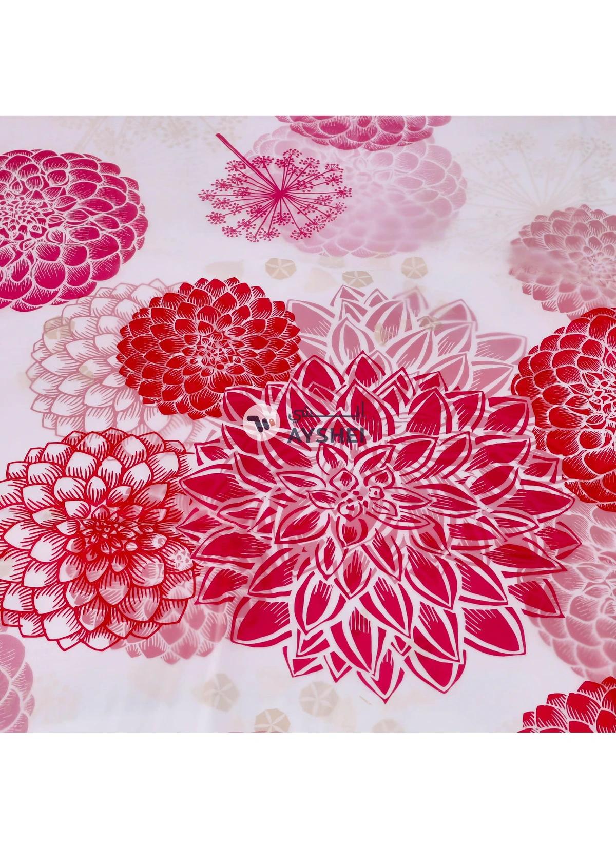 DelCasa Shower Curtain Water Repellent Curtain DC1997-0-portrait