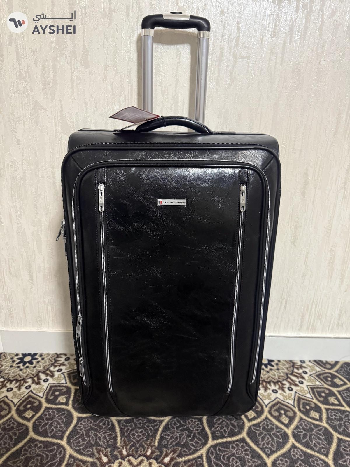 30KG John Cooper PU Leather Luggage Suitcase-4-4
