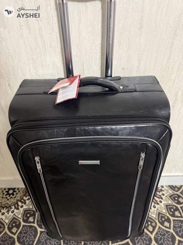 30KG John Cooper PU Leather Luggage Suitcase
