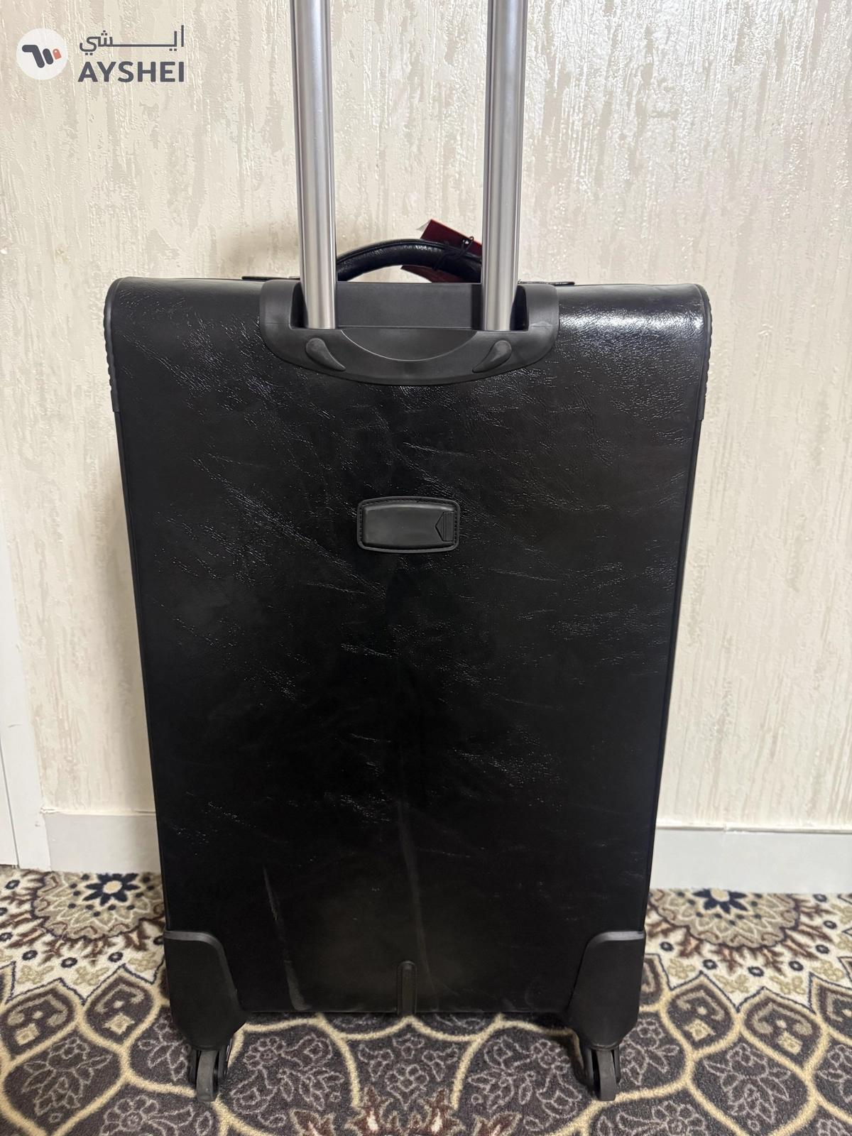 30KG John Cooper PU Leather Luggage Suitcase-3-3