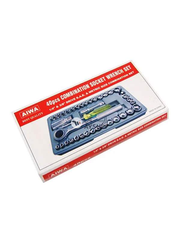 Generic 40-Piece Automotive Mechanics Tool Set