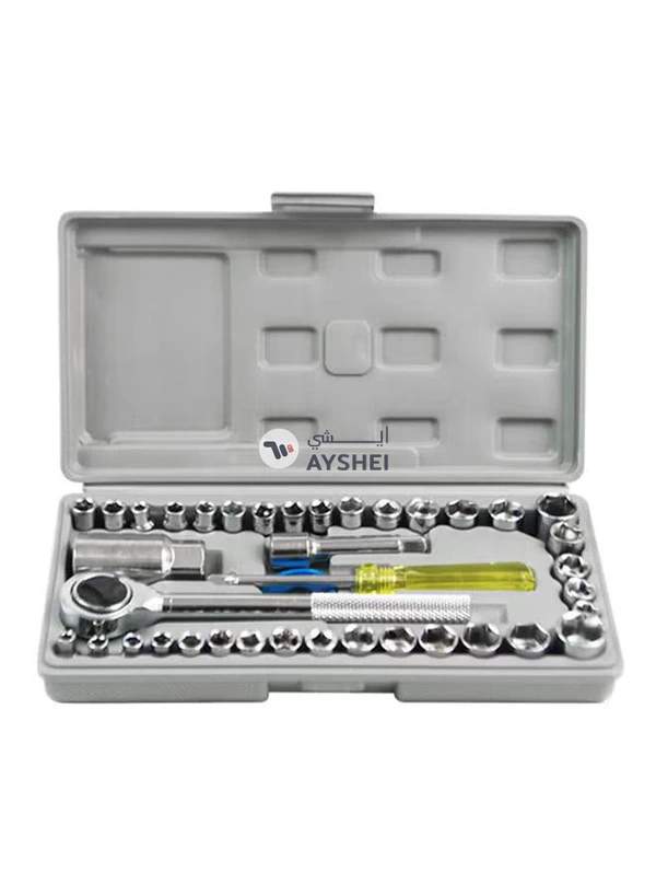 Generic 40-Piece Automotive Mechanics Tool Set