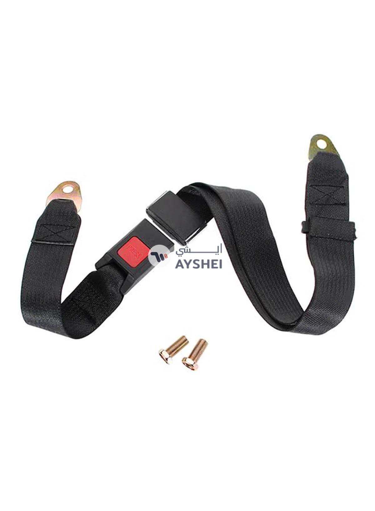 Generic Auto Car Seat Belt Lap Adjustable Buckle Kit 2 Point Set-0-0