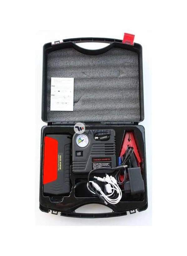High Power Powerful Jump Starter With Air Compressor