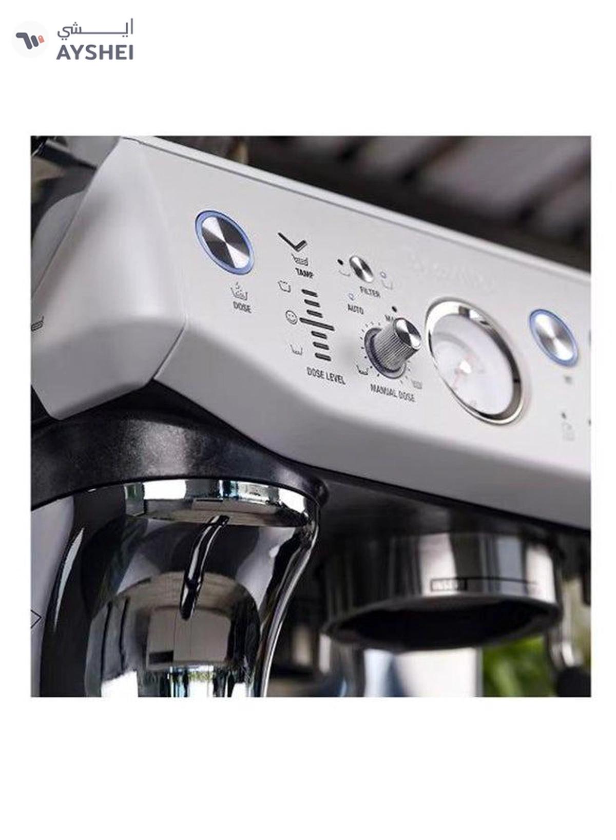Breville The Barista Express Impress Coffee Maker 2.0 L 1850.0 W BES876BSS Brushed Stainless Steel-5-5
