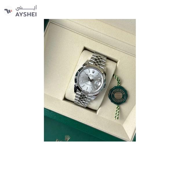 Rolex Datejust 41mm Steel & White gold Wimbledon dial Jubilee bracelet