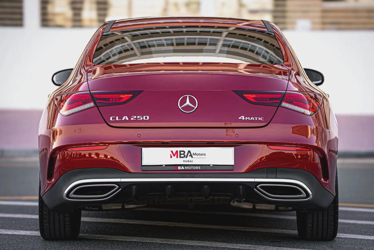 2023 | Mercedes Benz CLA250 4Matic | Red | Warranty | Low Mileage | Perfect Condition-3-3