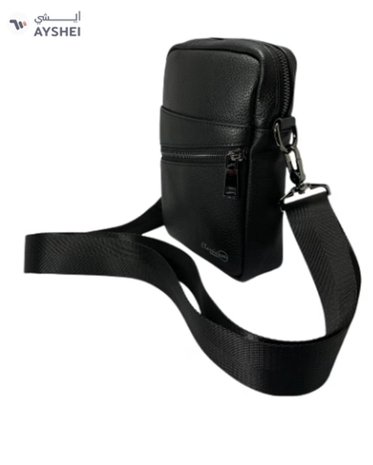 Classic Milano Men's Shoulder Bag Leather Crossbody Bag for Men Side Bag Sling Bag Small-0-portrait