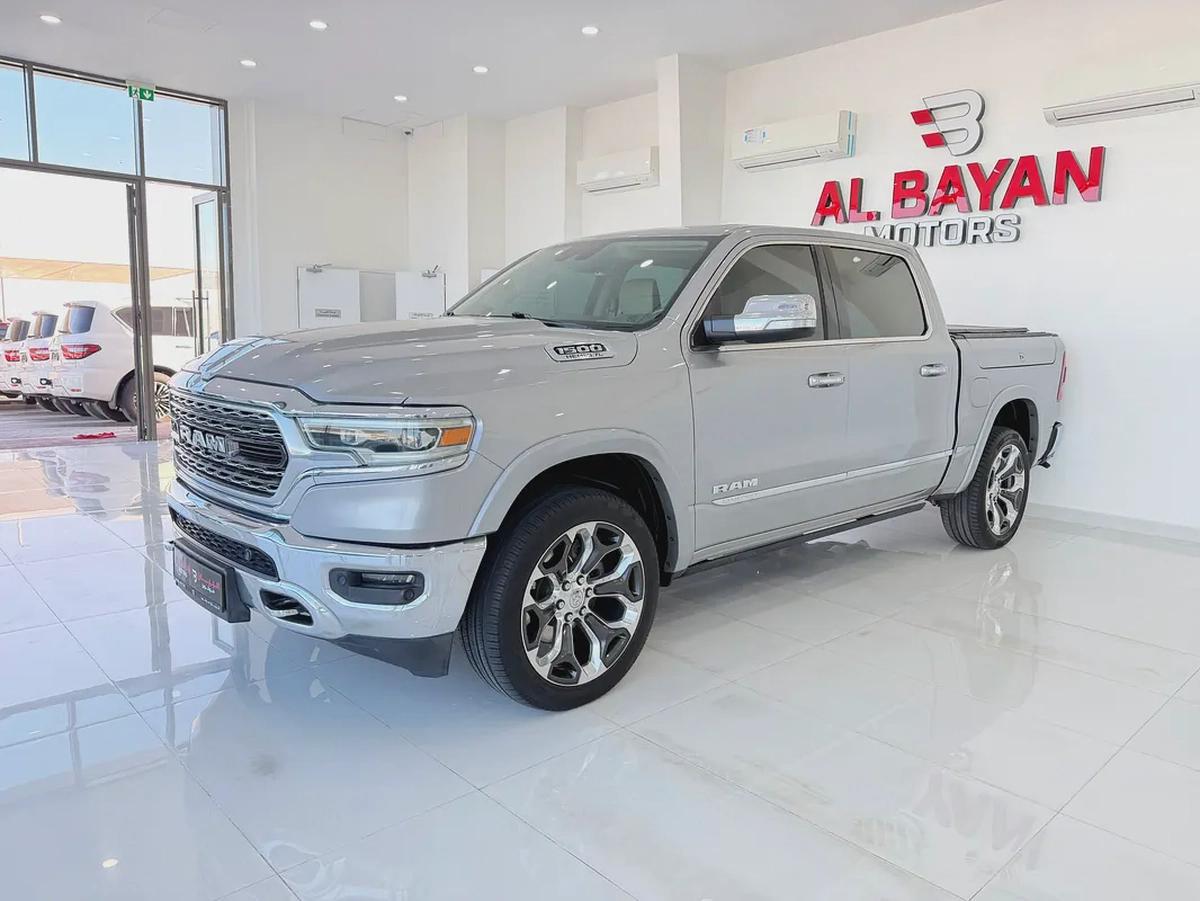 دودج رام ليمتد فل اوبشن فضي / بيج خليجي GCC 2020 Dodge Ram 1500 Limited - Top of the Line!-1-1
