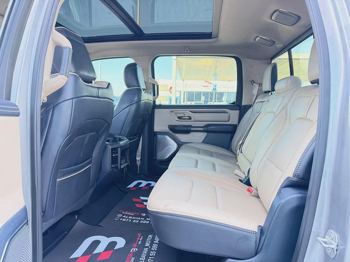 دودج رام ليمتد فل اوبشن فضي / بيج خليجي GCC 2020 Dodge Ram 1500 Limited - Top of the Line!-8-8