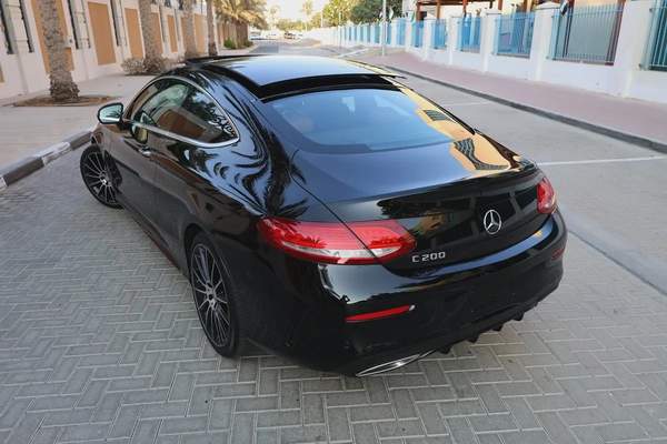 MERCEDES-BENZ C200-COUPE -2017-136000KM-GCC SPECS