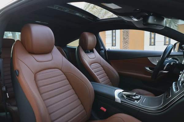 MERCEDES-BENZ C200-COUPE -2017-136000KM-GCC SPECS