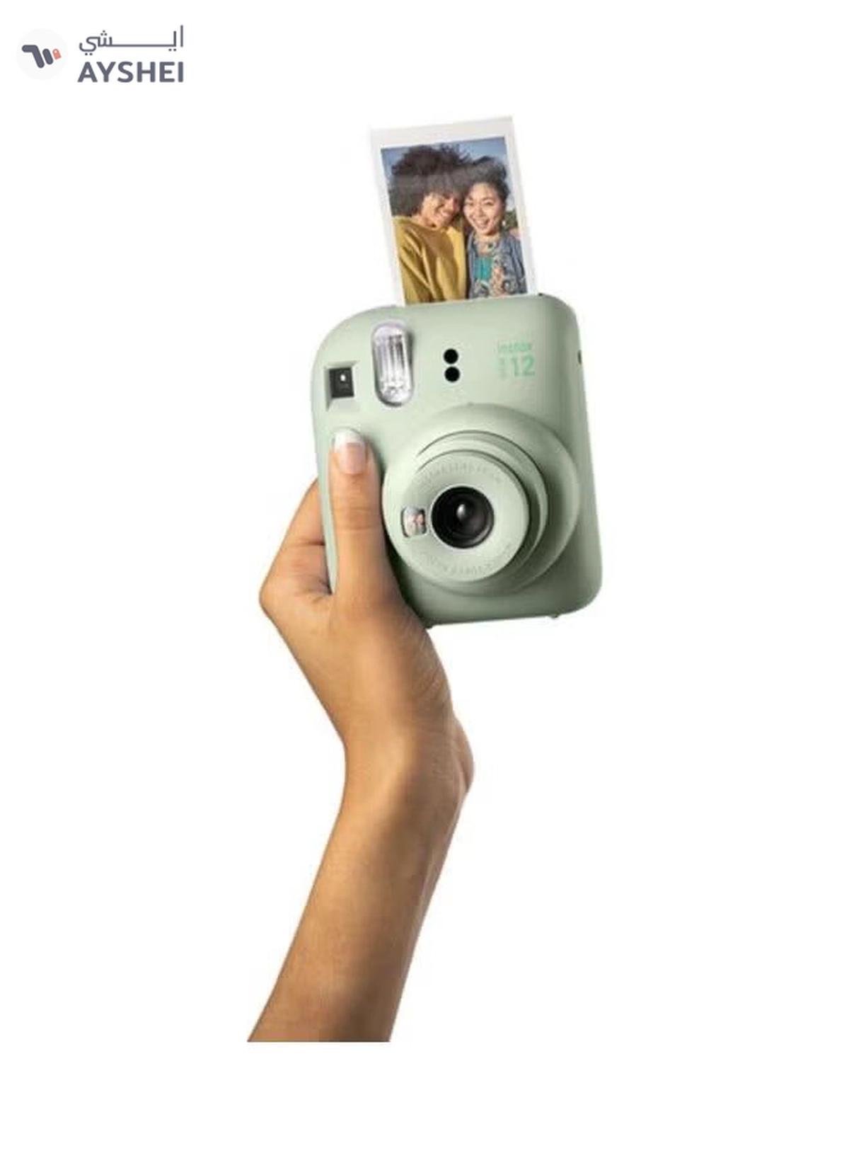 FUJIFILM Instax Mini 12 Instant Film Camera With Pack Of 20 Films Mint Green-1-1