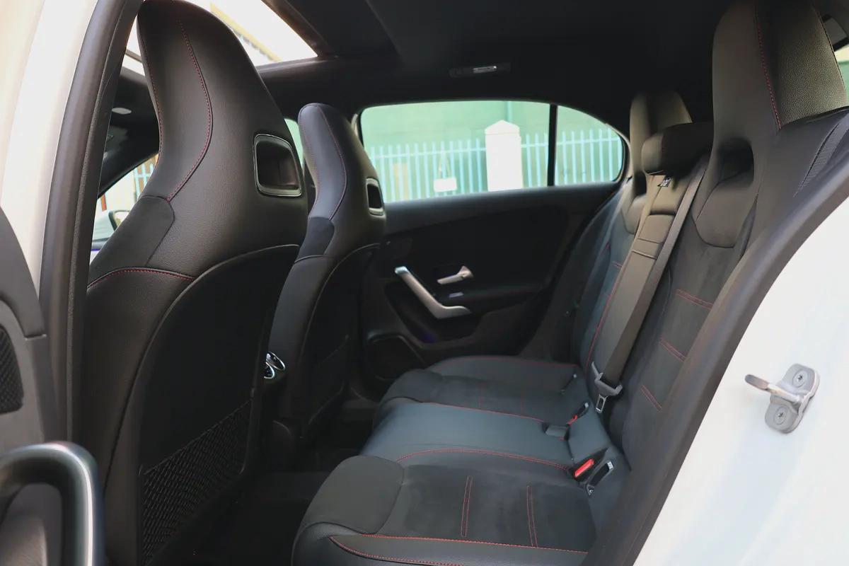 Mercedes-Benz A200 AMG-2024-11000KM-GCC SPECS- UNDER WARRANTY SERVICE CONTRACT available black as w-14-14