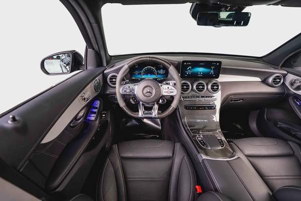 Mercedes Benz GLC 63 S AMG 4 MATIC Plus-Low Mileage-Night Package-Active Sports Exhaust