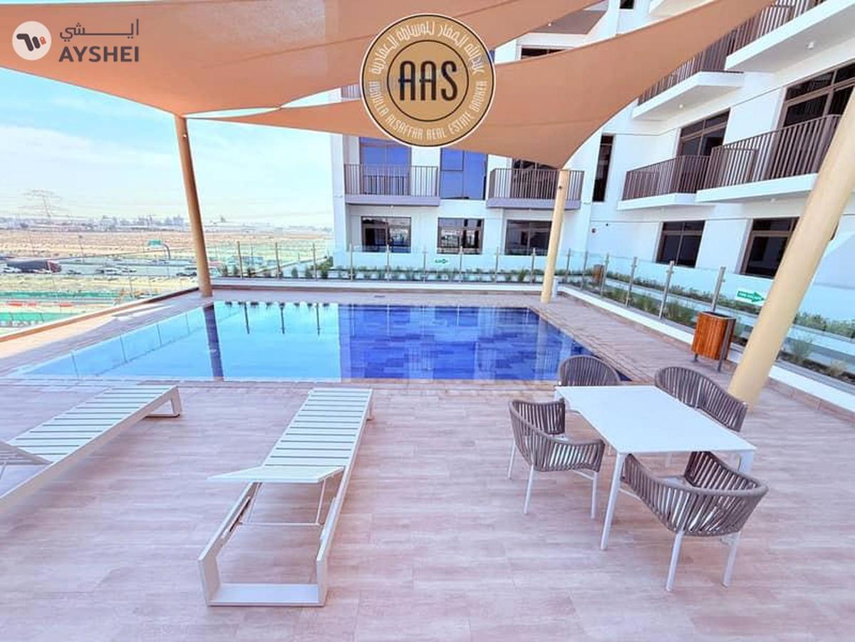 Chiller free brand new studio with kitchen appliances in Al furjan Dubai-12-12