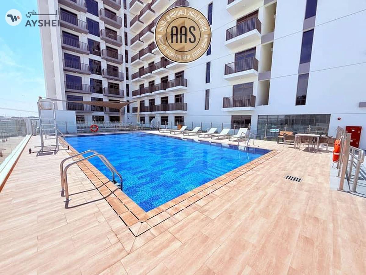 Chiller free brand new studio with kitchen appliances in Al furjan Dubai-13-13