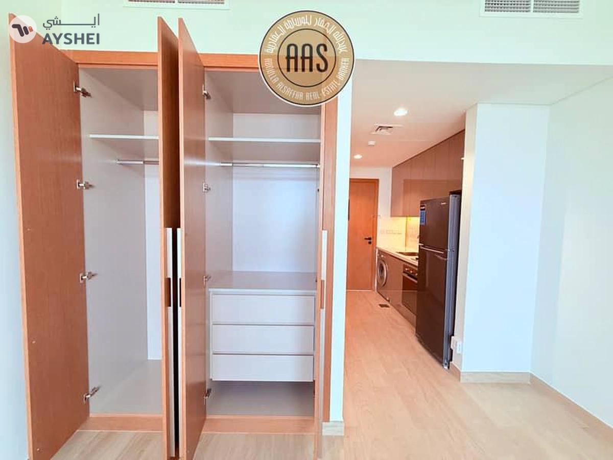 Chiller free brand new studio with kitchen appliances in Al furjan Dubai-7-7