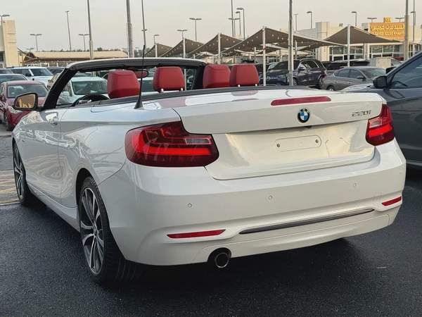 بى إم دبليو 220I موديل 2016 خليجى صبغ الوكاله مفتاحين الوكاله