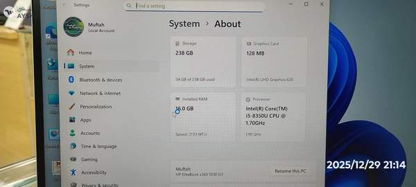 HP Elitebook x360 1030 G3